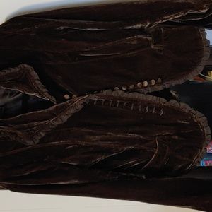 Willi Smith velvet jacket